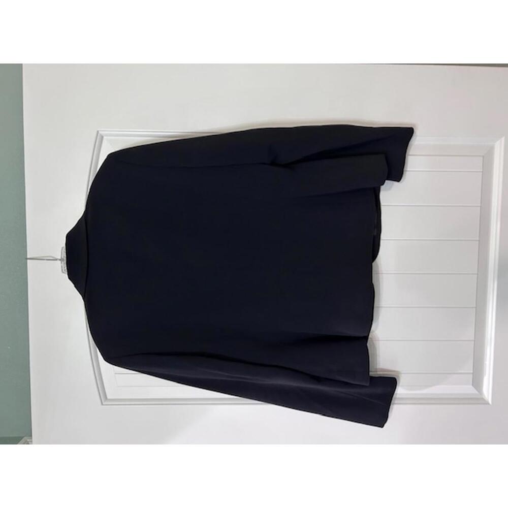 🖤 Nine West Women’s Sport Coat — Sz 10 — BLK, Fitted, 2‑Button Timeless Staple - Picture 3 of 7